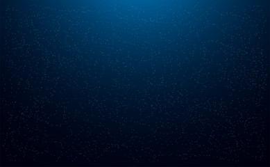 starry space on dark blue background. vector illustrator