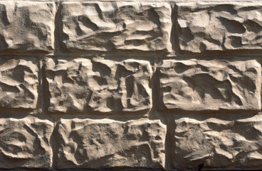 Artificial wall texture