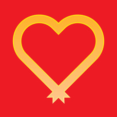 Heart sign / symbol background wallpaper for Valentine, Love, Sweet, Wedding event