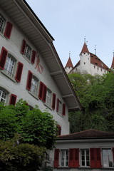 Fototapeta na wymiar May in Thun, Luzern; Swiss