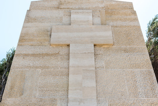 Beach Cemetery at Anzac Cove in Gallipoli,Canakkale Turkey