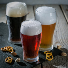 Different types of beer