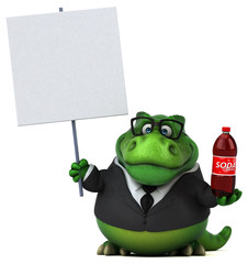 Fun Trex - 3D Illustration