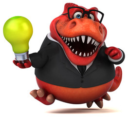 Fun Trex - 3D Illustration