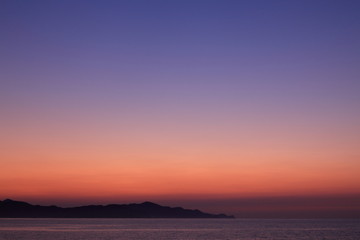 Obraz premium Amano-hashidate, Ine Village, Yuhigahama Sunset in Kyoto