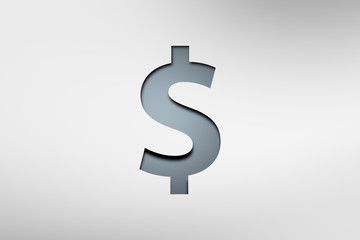 Obraz premium Illustrative Finance Money Sign