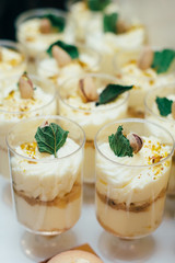 Dessert table for a wedding party