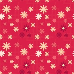 Seamless abstract Japanese pattern