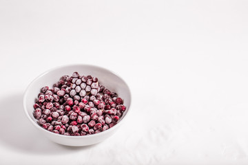 Frozen pomegranate