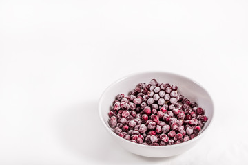 Frozen pomegranate