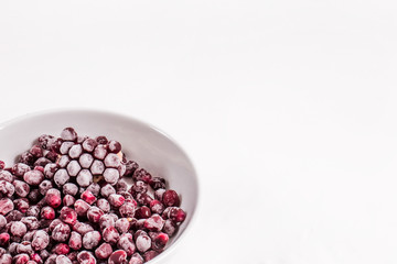 Frozen pomegranate