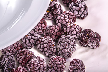 Frozen Blackberries