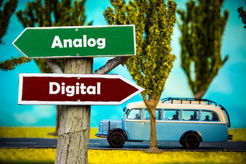 Fototapeta premium Schild 308 - Analog