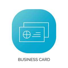 business card icon