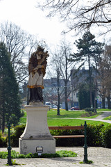 Heiligenstatue in Tulln an der Donau