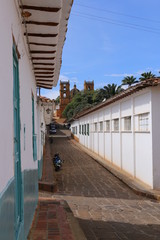Colonial village of Barichara near San Gil, Colombia