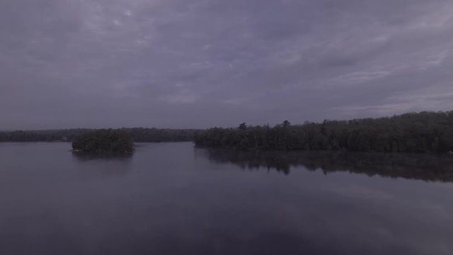 flying up from the lake level to above the early morning clouds on lake McKellar
UNGRADED DLOG FOOTAGE