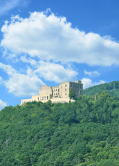 Fototapeta na wymiar das Hambacher Schloss in Neustadt an der Weinstrasse in Rheinland-Pfalz,Deutschland