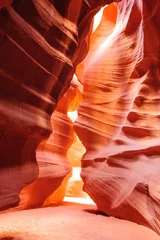 Foto auf Alu-Dibond Rote Felsen des Antelope Canyon © Goldilock Project