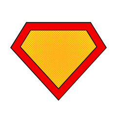 Superhero logo. Vector illustration. - obrazy, fototapety, plakaty