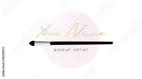 Premade Logo Eyebrow Logo Eyelash Logo Makeup Logo Make Up Logo