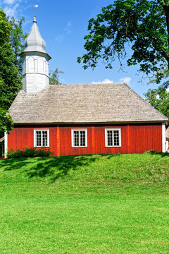 Lutherische Kirche in Turaida, Gauja Nationalpark, Lettland