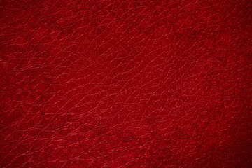 Red Christmas background with snowflakes 