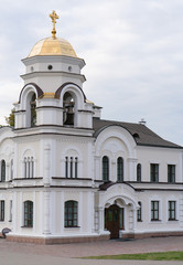 Fototapeta na wymiar Brest, Belarus. Garrison Cathedral St. Nicholas Church In Memorial Complex Brest Hero Fortress