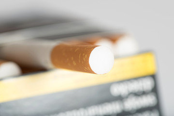 Eine Schachtel Zigaretten