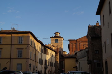 VIew of SanSepolcro, Tuscany, Italy
