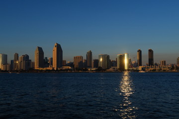 Fototapeta na wymiar October in Coronado Island, San Diego