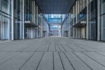 modern office building outdoors in the downtown