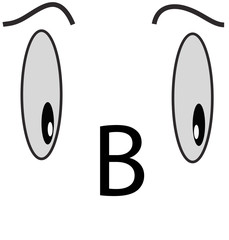 B