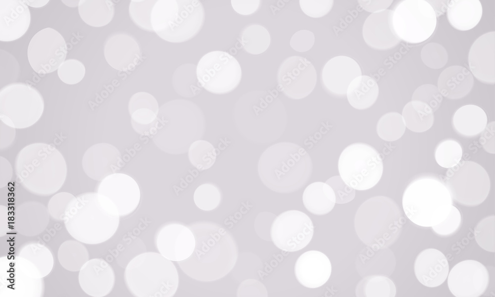 Aufkleber Abstract light glittering glow effect with shining sparkles background. Vector defocused sunshine white sparkling lights and glitter glow blur bokeh for festival or celebration background template