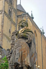 Obraz premium St. Nikolaus Kirche in Cheb