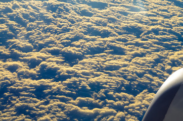 Sky on Flight from Berlin, Germany to Rzeszow, Poland