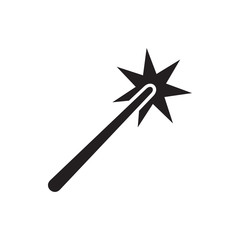 sparklers icon illustration