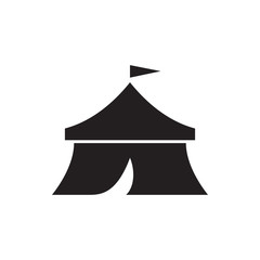 Fototapeta premium circus icon illustration