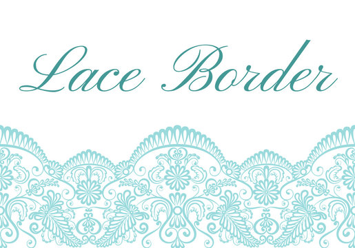lace border card