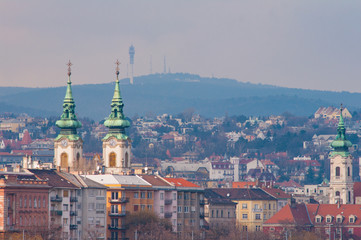 Obraz premium Budapest city view