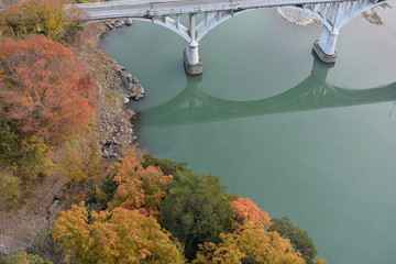 橋上からの景色
