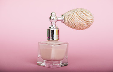 Perfume bottle. Perfume. Bottle. Fashion photo. CHristmas time.