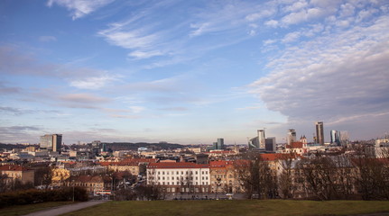 Fototapeta na wymiar Vilnius,panorama