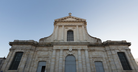 Fototapeta na wymiar Cathédrale de Verdun dans la ville de La Rochelle