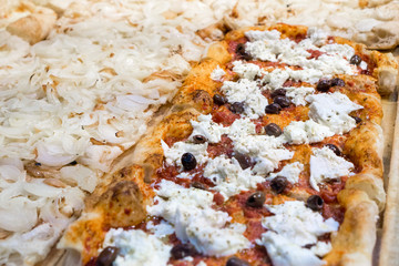 Fresh and tasty Italian pizza ready for eat