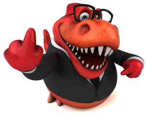 Fun Trex - 3D Illustration