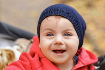 portrait of smiling little girl