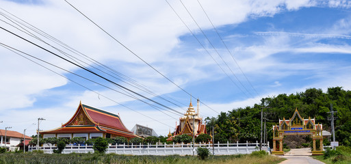 Naklejka premium Temple in Thailand
