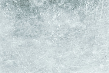 Blue ice as background, ice  with snow texture