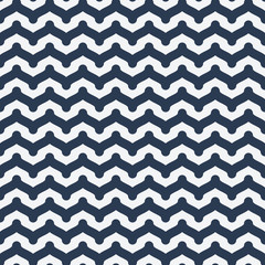 Seamless pattern with waves